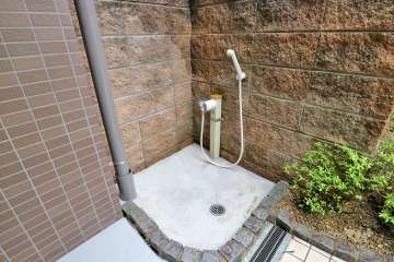 ペット足洗い場