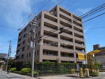 豊中ヒルズ服部西町の外観（南西側から）