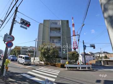 プレセーヌ八事高峯の外観(北東側から)