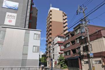 プレサンスSAKAE白川公園Ⅱの外観（南側から）