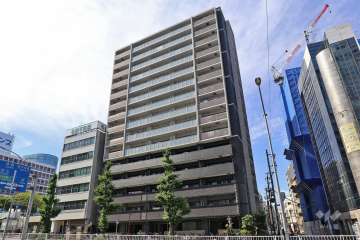 レサンスロジェ上前津駅前Ⅱの外観（南東側から）