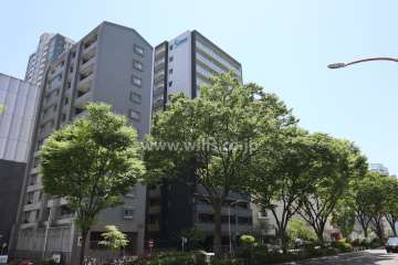 プレサンスロジェ上前津駅前の外観（北西側から）