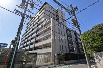 プラウド東白壁の外観（南東側から）