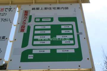 鍋屋上野住宅案内図