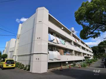 揚羽住宅1号棟の外観（南西側から）