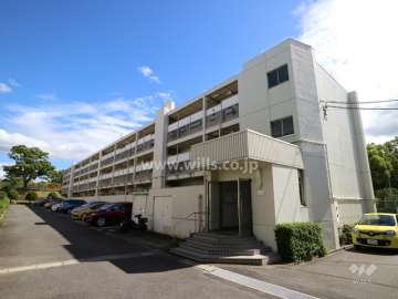 揚羽住宅1号棟の外観（北西側から）