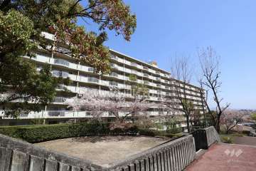 コミュニタス千代が丘N棟の外観（南西側から）