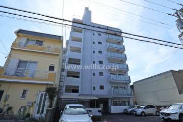 城山パークマンションの外観（北東側から）