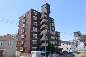 竹越ハイツの外観（北東側から）