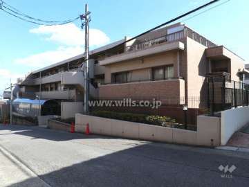 富士見台パークハイツ弐番館の外観(西側から)