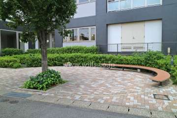 ヴィークステージ茶屋ヶ坂の外観（南西側から）