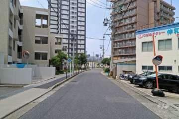 ヴィークステージ茶屋ヶ坂の外観（南東側から）