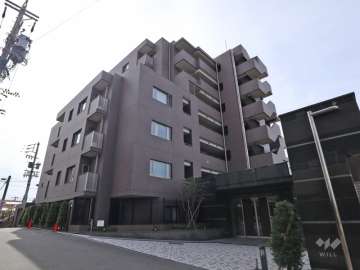 ヴィ—クコート覚王山向陽町の外観(北東側から)