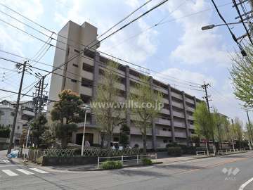 藤森西住宅Ｎ棟の外観(北東側から)