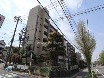 藤森西住宅Ｎ棟の外観(東側から)