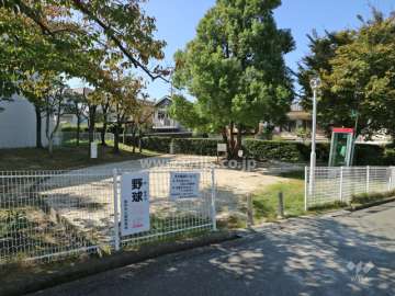 Ｅ棟南側の公園