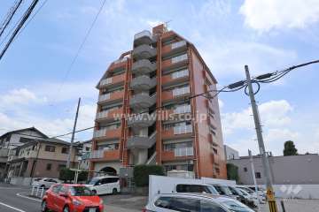 ジーオー第6マンション藤ヶ丘の外観（北西側から）