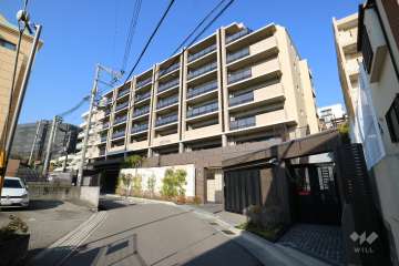 シエリア夙川の外観（南東側から）