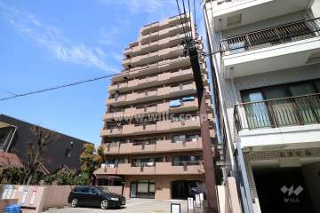 グランドメゾン主税町の外観（南東側から）