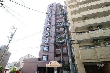 グランドメゾン徳川の外観（東側から）
