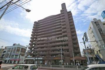 グランドメゾン徳川東の外観（北西側から）