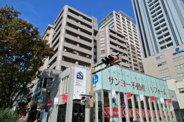 ガーデンハイツ久屋の外観（南西側から）