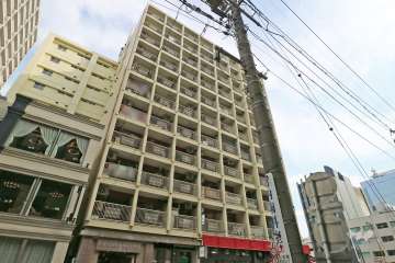 チサンマンション桜通久屋の外観（北西側から）