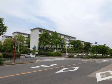 公団新千里北町第二団地の全景