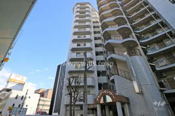 グリーンハイツ外堀通りの外観（北西側から）