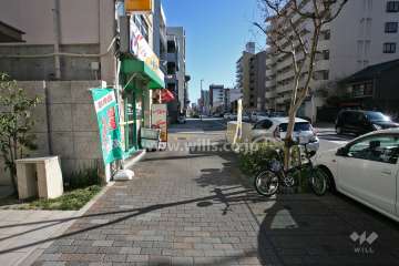 敷地南側の道路