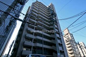 スカイハイツ高岳の外観(北側から)