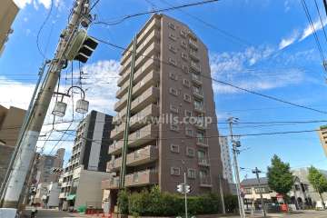 ユーハウス代官町Ⅱの外観（南東側から）