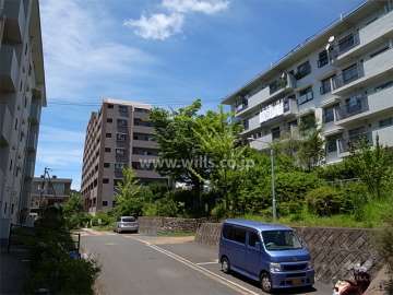 敷地南側の建物とは間隔があります。