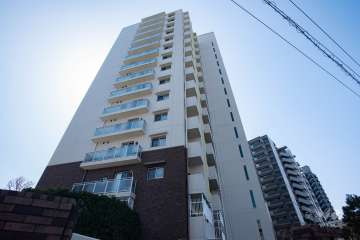 D’グランセ代官町ザ・レジデンスの外観（北東側から）