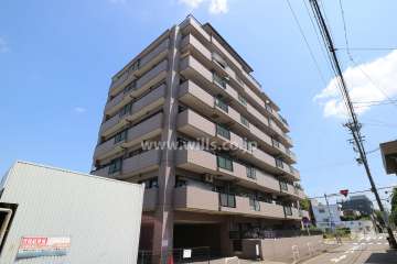 ダイアパレス徳川南の外観（南西側から）