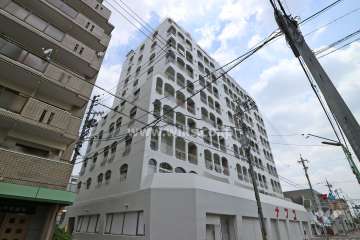 メゾン大曽根の外観（南西側から）