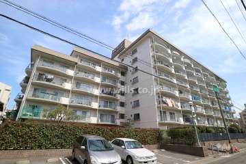 チサンマンション徳川町の外観（南西側から）