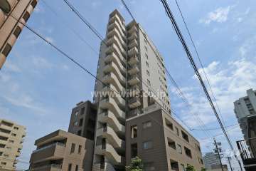 徳川東シティハウスステーションコートの外観（北東側から）