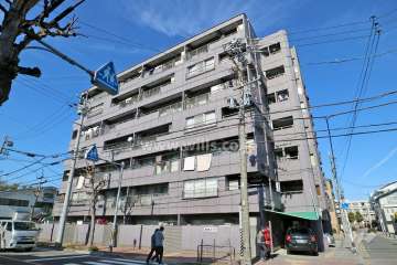 筒井ハイツ南館の外観（南東側から）