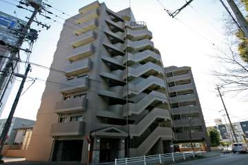 徳川町シティハウスの外観（北側から）