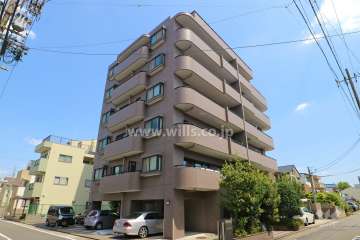 ソレーユベルテ東徳川の外観（南西側から）-(2)