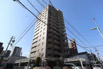 藤和シティホームズ車道の外観（北東側から）