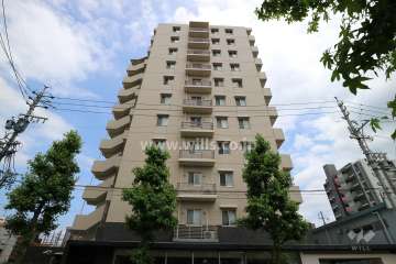 ダイアパレス大曽根矢田の外観（西側から）