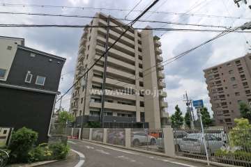 ダイアパレス大曽根矢田の外観（南西側から）