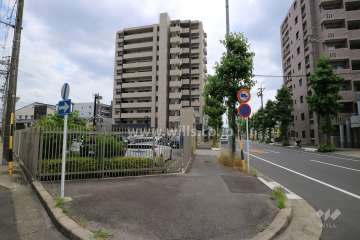 ダイアパレス大曽根矢田の外観（北側から）