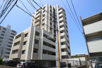 フレストコート大曽根の外観（北東側から）