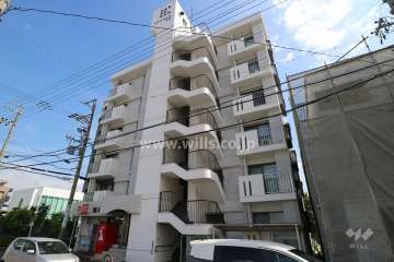 エルグランデ矢田の外観（北側から）