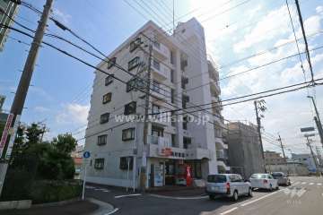 エルグランデ矢田の外観（北東側から）