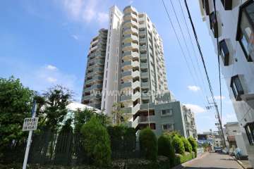 ライオンズマンション矢田東の外観（北西側から）