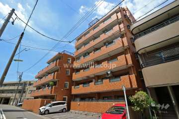 ライオンズマンション矢田南の外観（南東側から）